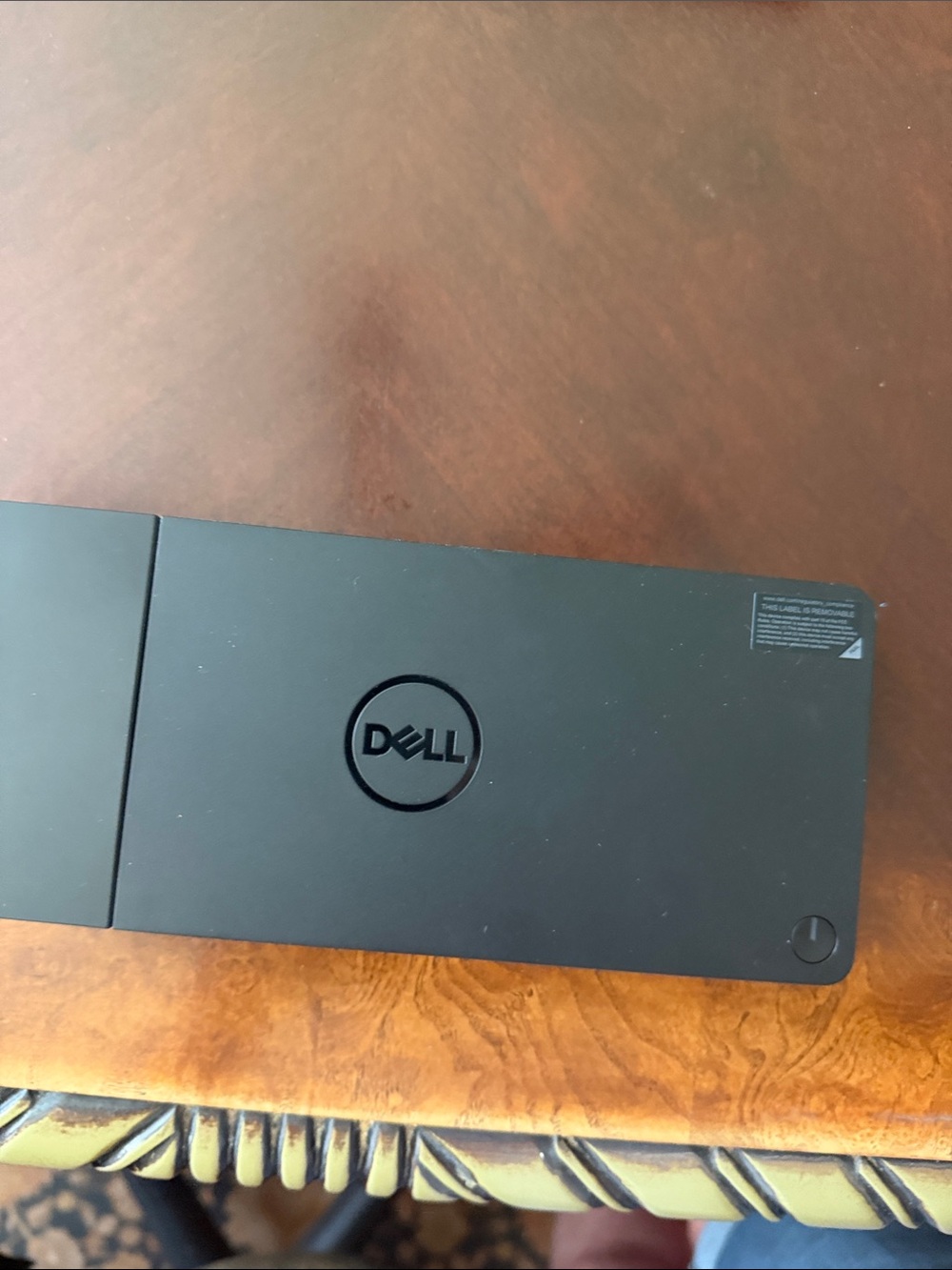Dell Black Docking Station with Power Button